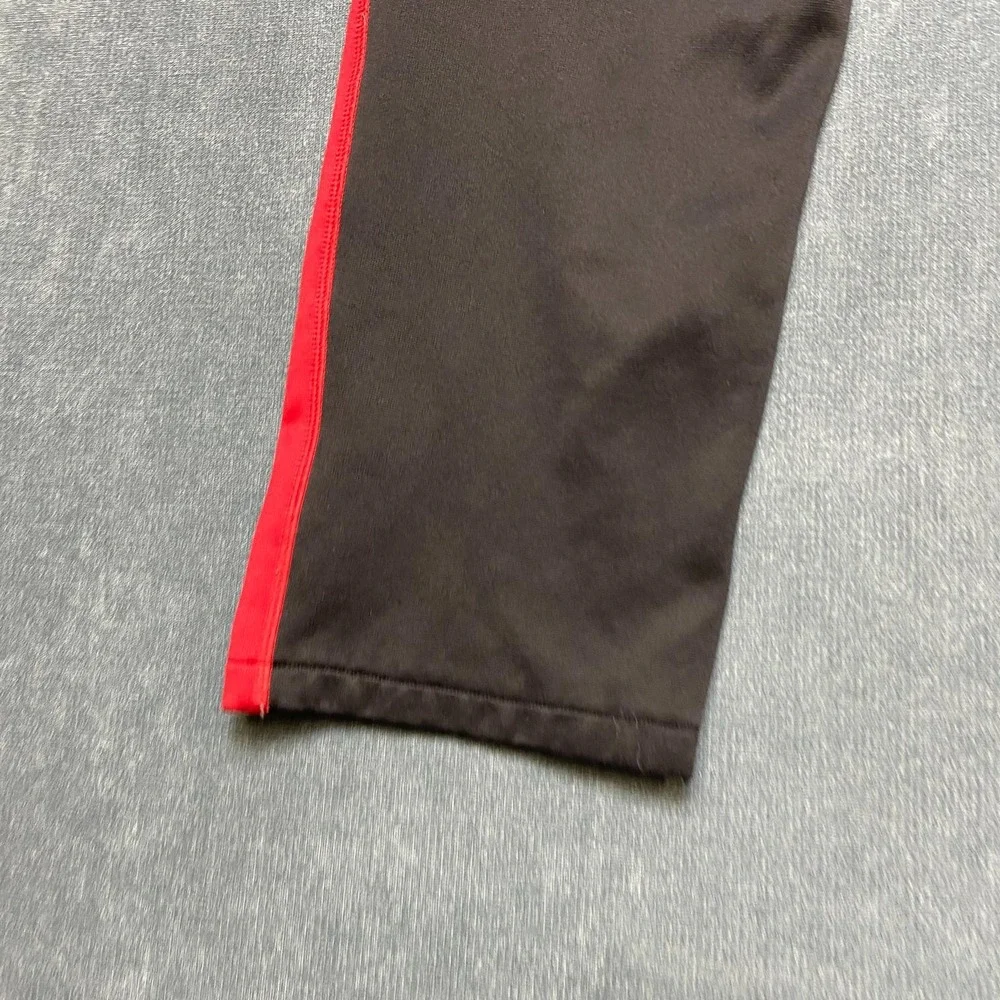 Nike Therma Fit Sweatpants Mens Small Black Swoosh Logo Fleece Lined Performance